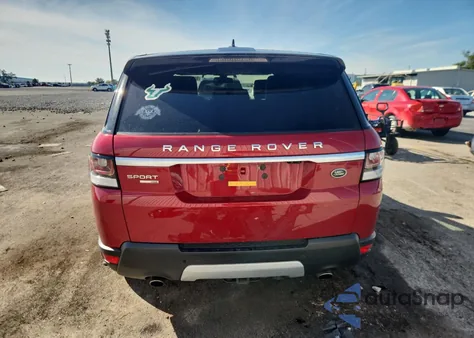 2016 Land Rover Range Rover Sport Hse из США, поврежденный, VIN SALWR2VF3GA636952